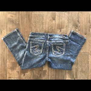 Silver Jeans Aiko Capri - size 29